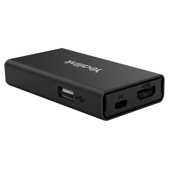 Yealink VCH51 Sharing Box Negro Conectividad Alámbrica RJ-45 Ethernet 100 Mbit/s Compatible Windows Mac OS CE