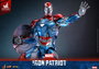 Marvel Figura Diecast Comic Masterpiece 1/6 Iron Patriot Hot Toys Exclusive 32 cm