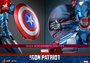 Marvel Figura Diecast Comic Masterpiece 1/6 Iron Patriot Hot Toys Exclusive 32 cm