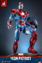 Marvel Figura Diecast Comic Masterpiece 1/6 Iron Patriot Hot Toys Exclusive 32 cm