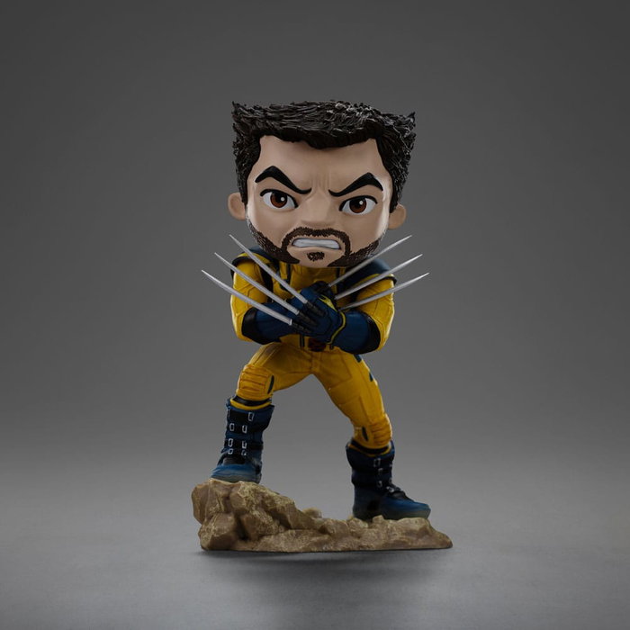 Deadpool & Wolverine Minifigura Mini Co. PVC Wolverine Unmasked 14 cm