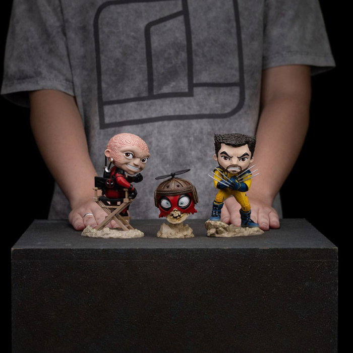 Deadpool & Wolverine Minifigura Mini Co. PVC Wolverine Unmasked 14 cm