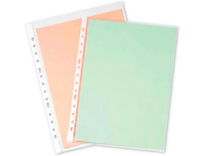 Q-connect Funda Multitaladro Folio 80 micras Piel de Naranja Transparente para Archivo Caja 100 Unidades Q-connect Funda Multitaladro Folio 80 micras Piel de Naranja Transparente para Archivo Caja 100 Unidades