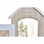DKD Home Decor Marco Multifoto MDF y Cristal Diseño Flor Surtido de 2 Unidades