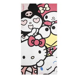 CERDÁ Toalla Hello Kitty and Friends Microfibra 70x140cm 100% Poliéster