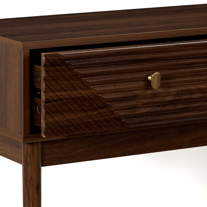 Home Deco Factory Consola Cocooning con 2 Cajones 100x35 cm