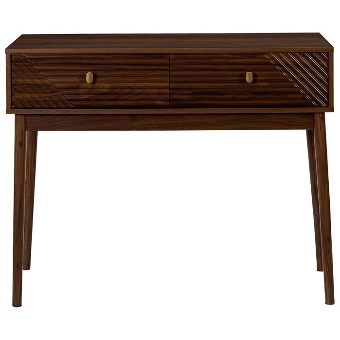 Home Deco Factory Consola Cocooning con 2 Cajones 100x35 cm