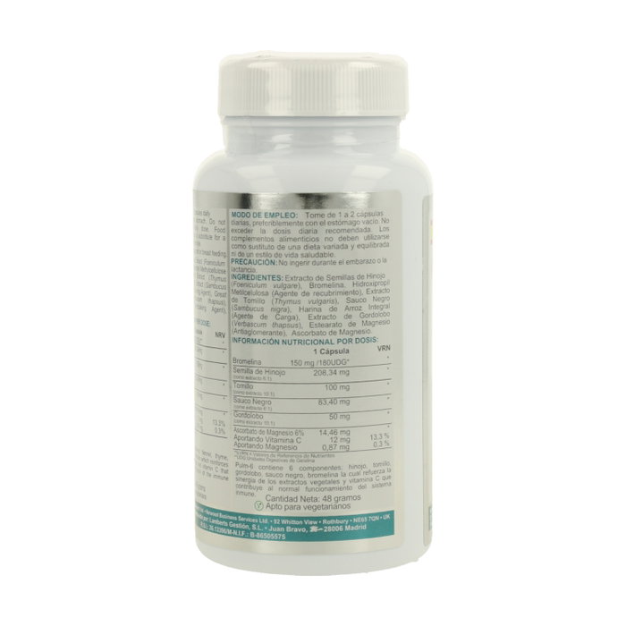 Airbiotic PULM-6 AB 60 cápsulas Airbiotic PULM-6 AB 60 cápsulas
