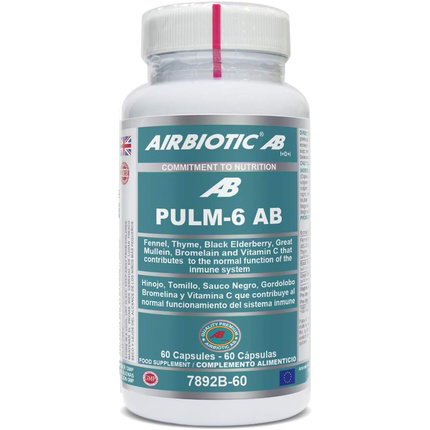 AIRBIOTIC PULM-6 AB 60 Cápsulas