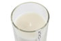 DKD Home Decor Vela de Cera de Parafina Perfumada Calm, Blanca