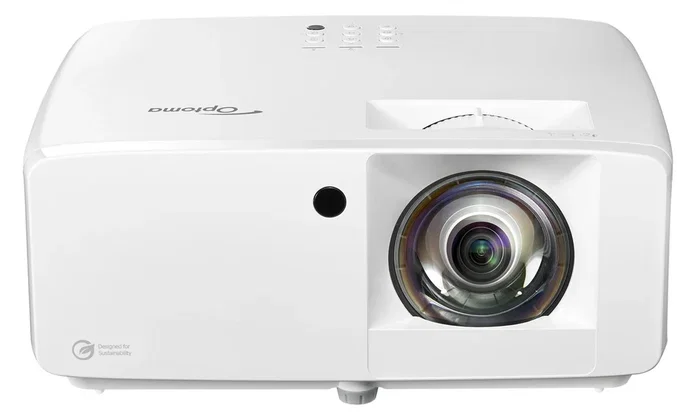 Optoma ZK430ST Proyector Láser de Corto Alcance DLP, UHD 4K (3840x2160), 3700 Lúmenes ANSI, 3D, Blanco