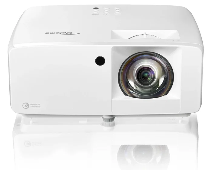 Optoma ZK430ST Proyector Láser de Corto Alcance DLP, UHD 4K (3840x2160), 3700 Lúmenes ANSI, 3D, Blanco