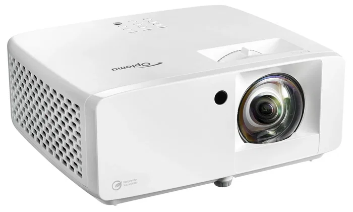 Optoma ZK430ST Proyector Láser de Corto Alcance DLP, UHD 4K (3840x2160), 3700 Lúmenes ANSI, 3D, Blanco
