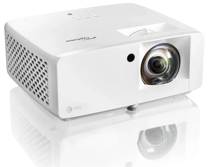 Optoma ZK430ST Proyector Láser de Corto Alcance DLP, UHD 4K (3840x2160), 3700 Lúmenes ANSI, 3D, Blanco