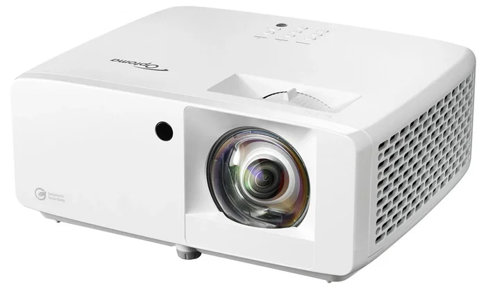 Optoma ZK430ST Proyector Láser de Corto Alcance DLP, UHD 4K (3840x2160), 3700 Lúmenes ANSI, 3D, Blanco