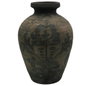 DKD Home Decor Jarrón de Terracota Marrón Envejecido 29x29x42 cm