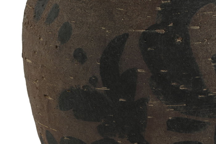 DKD Home Decor Jarrón Oriental Marrón Terracota 29 x 42 x 29 cm Hecho a Mano