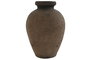 DKD Home Decor Jarrón Oriental Marrón Terracota 29 x 42 x 29 cm Hecho a Mano