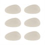 Summa Danza Plato Oval Marfil Set de 6