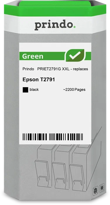 Prindo Cartucho de tinta negro PRIET2791G Green XXL Prindo Cartucho de tinta negro PRIET2791G Green XXL