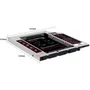 ADAPTADOR PARA PORTÁTIL WOXTER HDD CADDY 20 - PARA SUSTITUIR DVD POR HD/SSD DE 2.5"/6.35CM 9.5MM - INCLUYE DESTORNILLADOR Y TORNILLOS