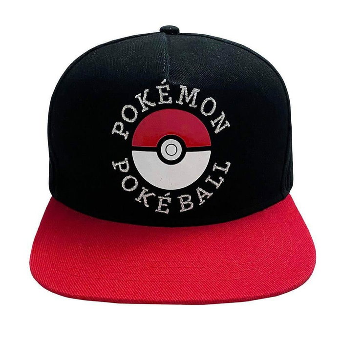 Gorra Unisex Pokémon Trainer Negro Rojo Talla única 58 cm Gorra Unisex Pokémon Trainer Negro Rojo Talla única 58 cm