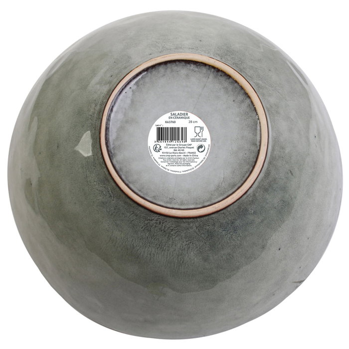 Home Deco Factory Ensaladera Arena 3 L Diámetro 28 cm Colección Natural