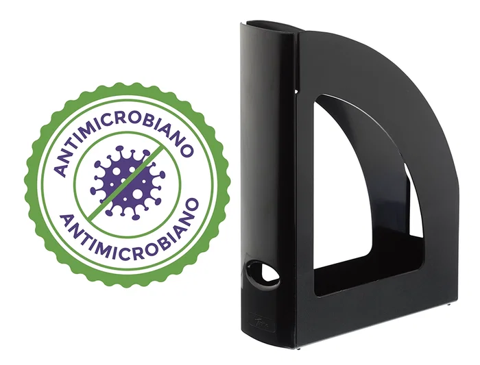 Archivo 2000 Revistero Cajetín de Archivo Antimicrobiano Sanitized Poliestireno Lomo 80 mm Negro 250x80x320 mm Archivo 2000 Revistero Cajetín de Archivo Antimicrobiano Sanitized Poliestireno Lomo 80 mm Negro 250x80x320 mm
