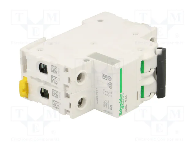 SCHNEIDER ELECTRIC Interruptor magnetotérmico iC60L 2 polos 6A