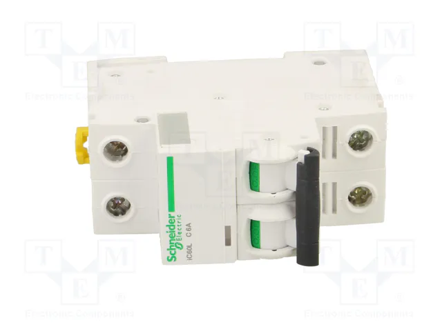 SCHNEIDER ELECTRIC Interruptor magnetotérmico iC60L 2 polos 6A