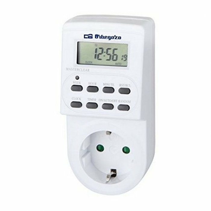 Orbegozo Programador de Enchufe PG 20 Potencia Máxima 3600W