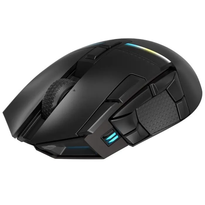 Corsair Ratón Gaming DARKSTAR RGB Wireless Inalámbrico 15 Botones Programables Sensor Óptico Negro CH-931A011-EU