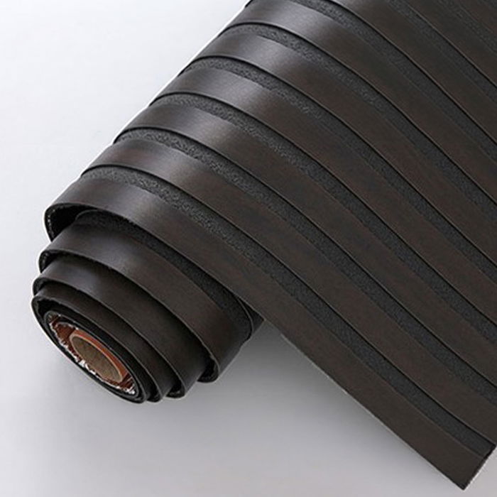 Paneltech Revestimiento 3D Autoadhesivo Roble Ahumado Fieltro Gris Antracita 58x300 cm