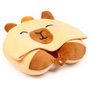PUCKATOR Almohada de viaje con capucha Duke El Capibara Hoodeazzz