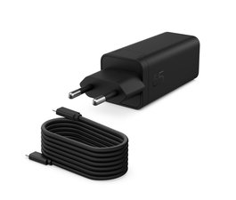 HP Cargador USB-C 65W GaN Negro con cable de 2m