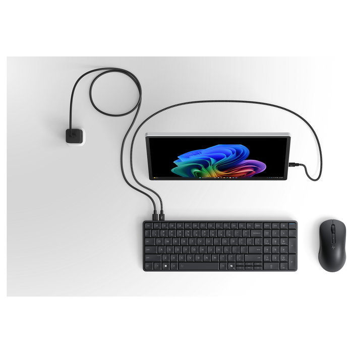HP Cargador USB-C 65W GaN Negro con cable de 2m