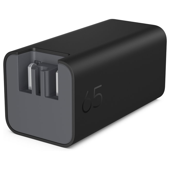 HP Cargador USB-C 65W GaN Negro con cable de 2m