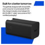 HP Cargador USB-C 65W GaN Negro con cable de 2m