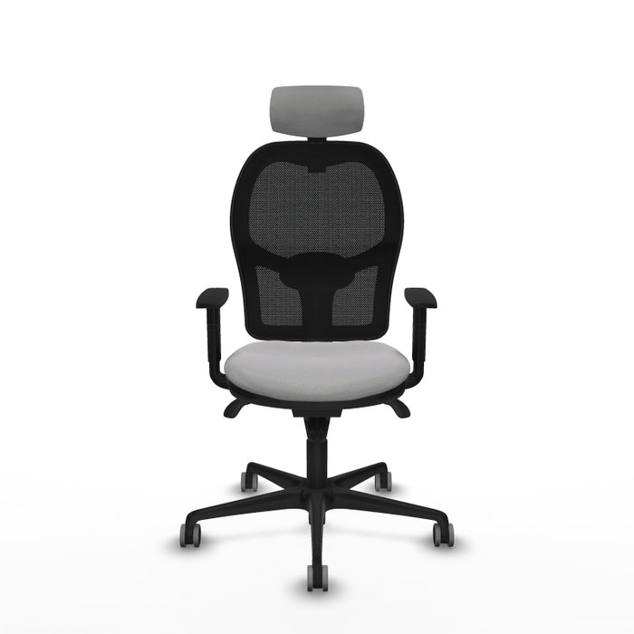 PIQUERAS Y CRESPO Silla de Oficina Jorquera Gris Claro y Negro PIQUERAS Y CRESPO Silla de Oficina Jorquera Gris Claro y Negro