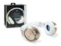 Conceptronic Auriculares Bluetooth con Función Altavoz y MicroSD, Oro