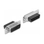 DeLOCK Adaptador D-Sub 15 Pin Macho a RJ45 Hembra Negro
