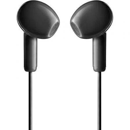 NGS Auriculares Cross Glide Black USB-C con Micrófono Intrauditivos Negros para Smartphones y Ordenadores 145