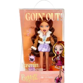 Bratz Muñeca de Moda Coleccionable Yasmin para Salir con Atuendo, Bolso y Gafas de Sol Edades 6+ LIT0035051524205