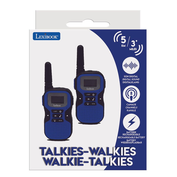 LEXIBOOK TW60 Walkie Talkies con alcance de 5 km