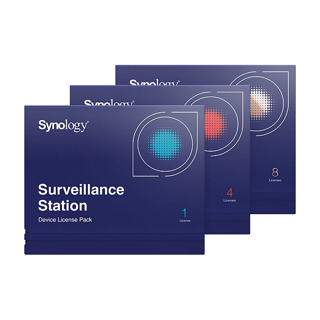 Synology Paquete de 4 licencias de dispositivo de vigilancia Synology Paquete de 4 licencias de dispositivo de vigilancia