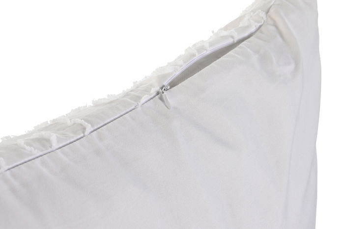 DKD Home Decor Cojin Boho Blanco 60 x 60 x 60 cm