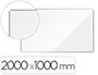 Nobo Pizarra Blanca Premium Plus Melamina 2000x1000 mm