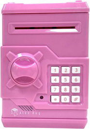 ROYMART Caja Fuerte Electrónica Color Rosa