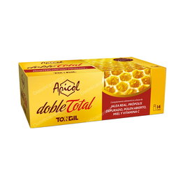 TONGIL Doble Total 14Amp Jalea Real Própolis Polen Miel Vitamina C Ayuda a Reducir Fatiga y Cansancio