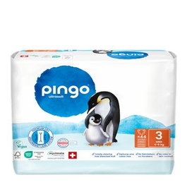 PINGO Pañales T3 4-9 KG BIO 44 UN